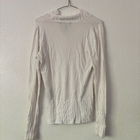 Buffalo David Bitton Cream Ruffled Blouse - Picture 2 of 2